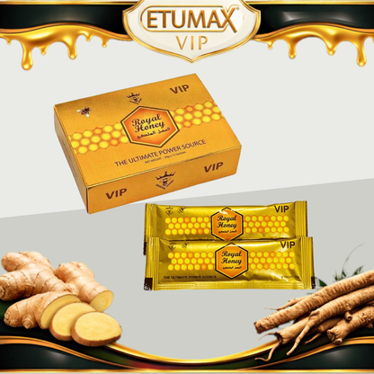 VIP Royal Honey Gold 24 Sachets (10g) – Malaysian Honey for Men