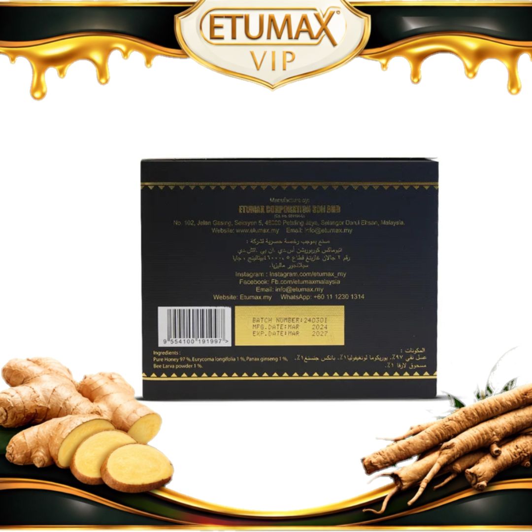 Etumax Royal Honey for Him –  (24 Sachets)