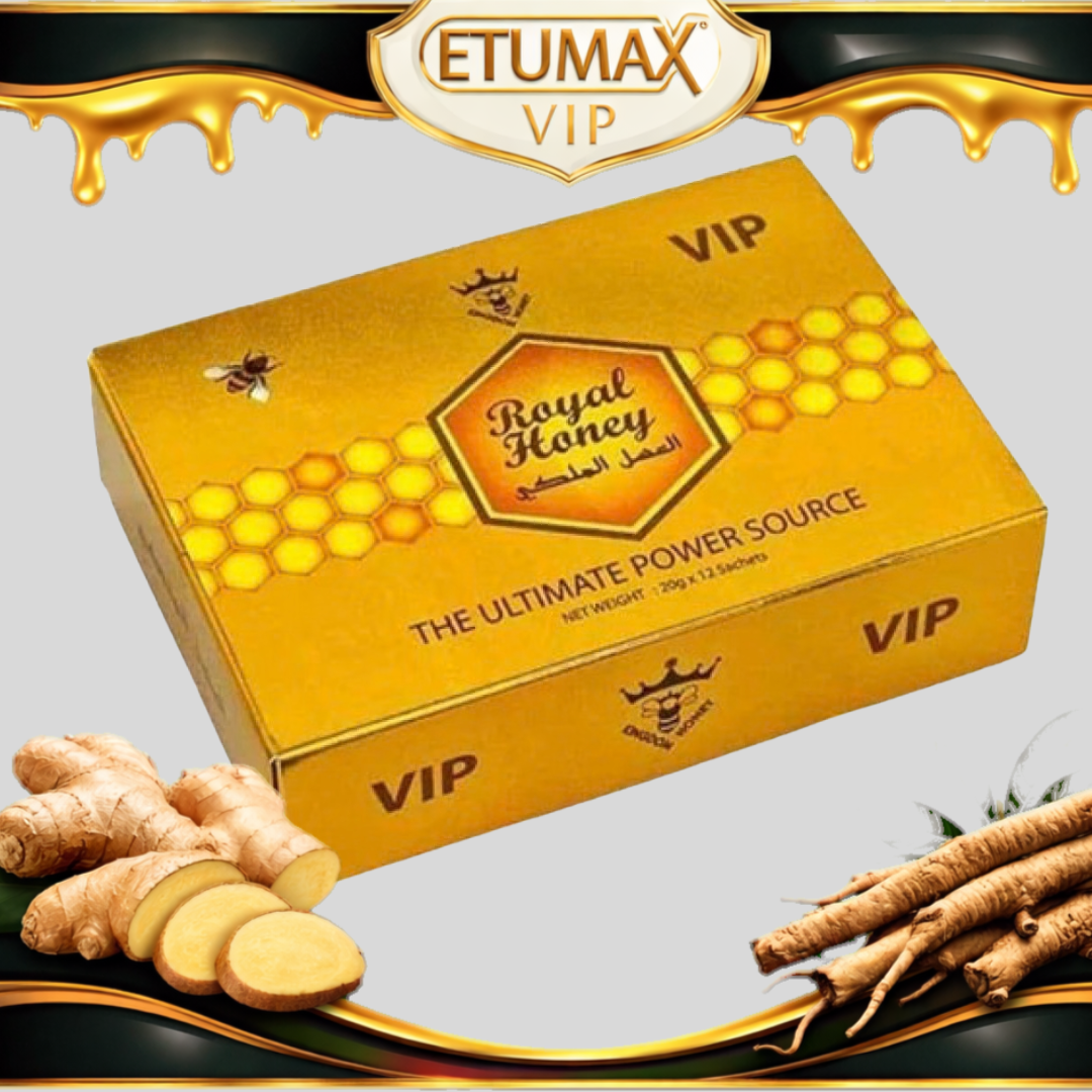 VIP Royal Honey Gold 24 Sachets (10g) – Malaysian Honey for Men
