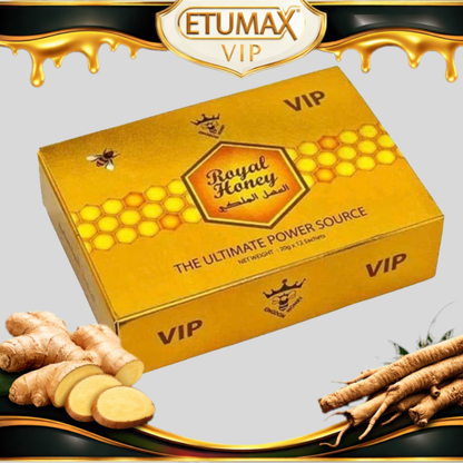 VIP Royal Honey Gold 24 Sachets (10g) – Malaysian Honey for Men